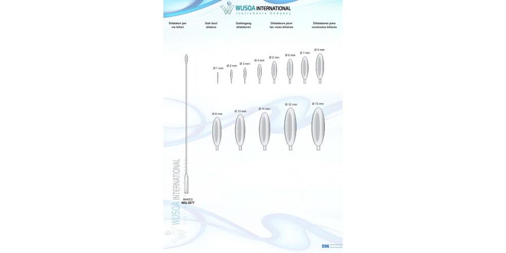 Gall Duct Dilators 